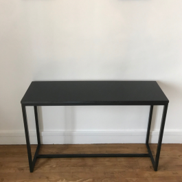 Table console granit effet cuir 35×120